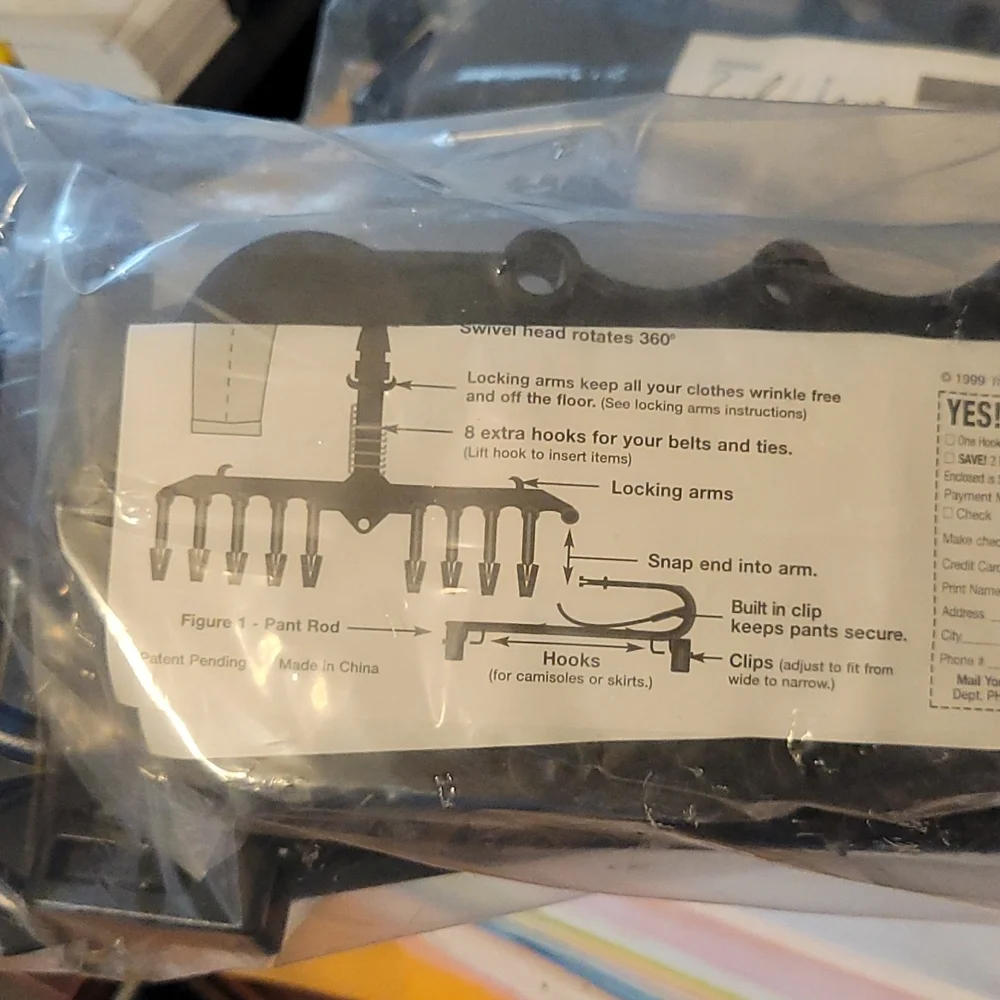 Hook'n Hang for Pants Hanger
